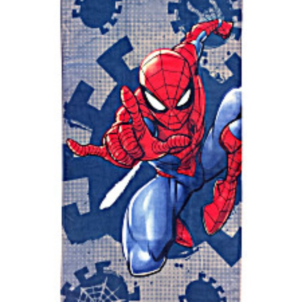 NWT Marvel Spiderman Plunge Cotton Beach Towel